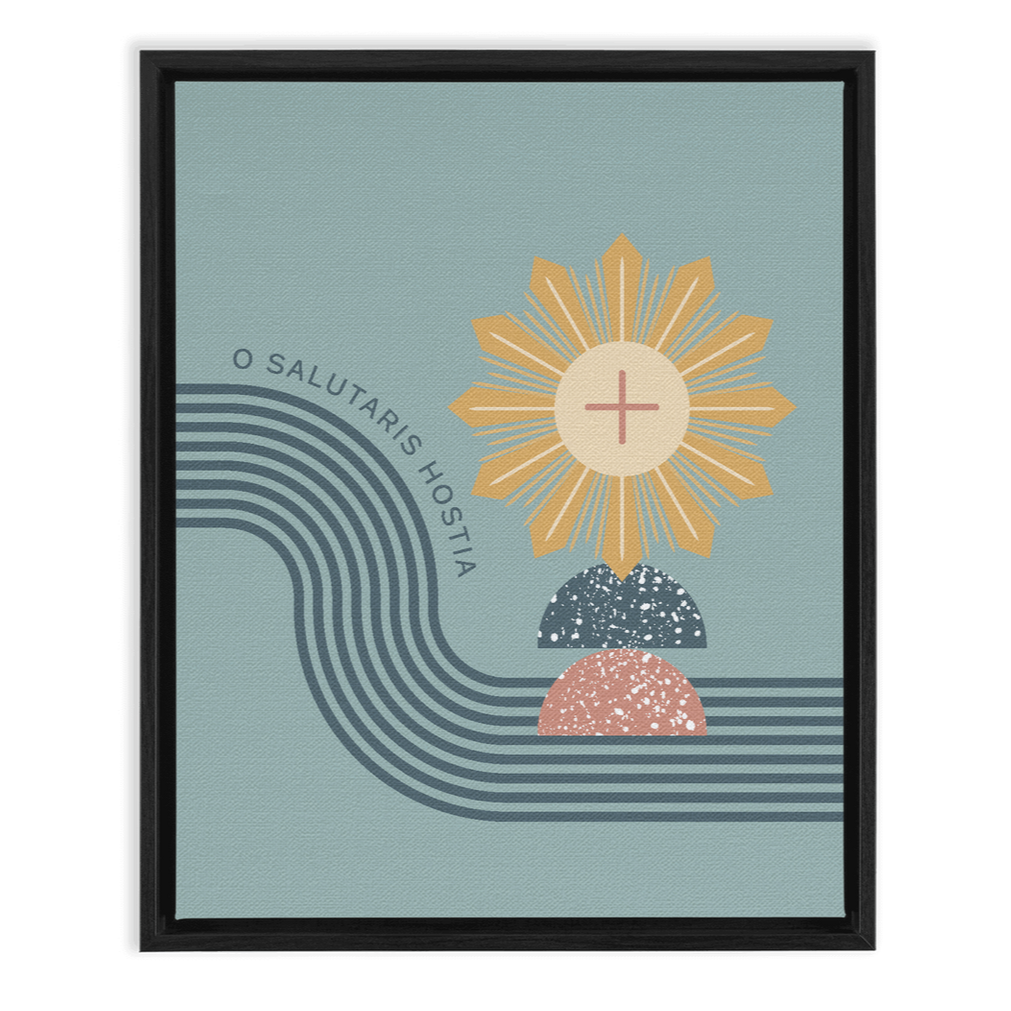 Adoration Framed Canvas Print
