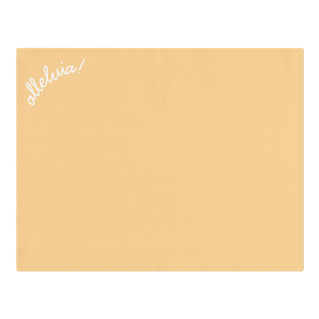Easter Alleluia Placemat - Yellow