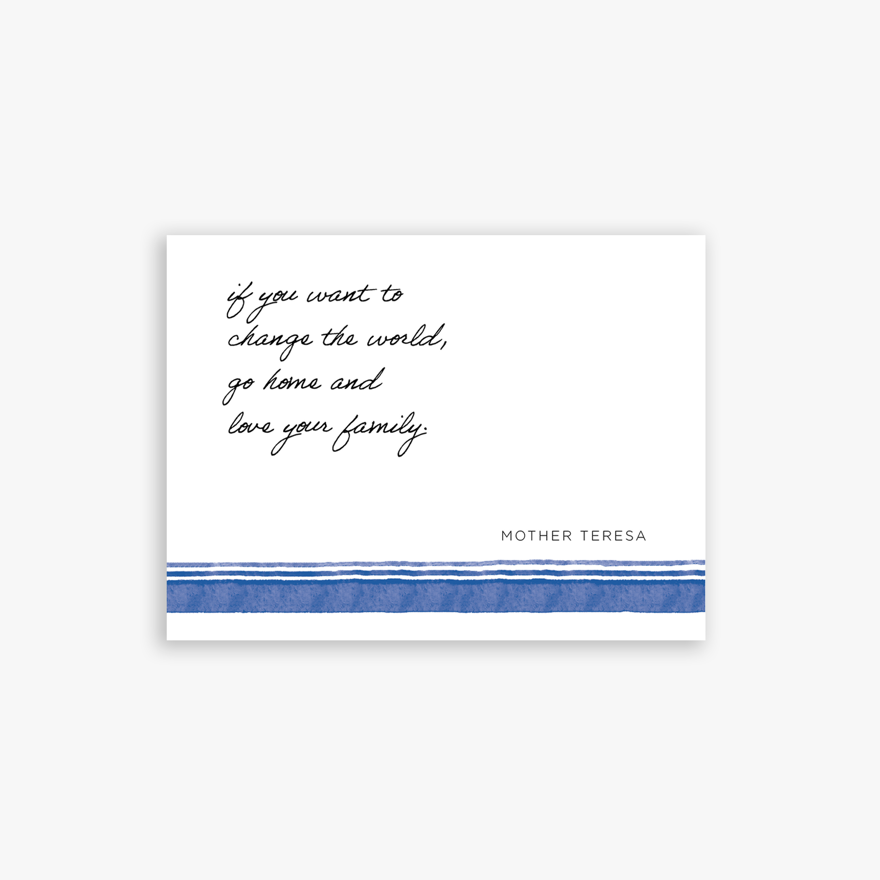 Love Your Family Mother Teresa Print