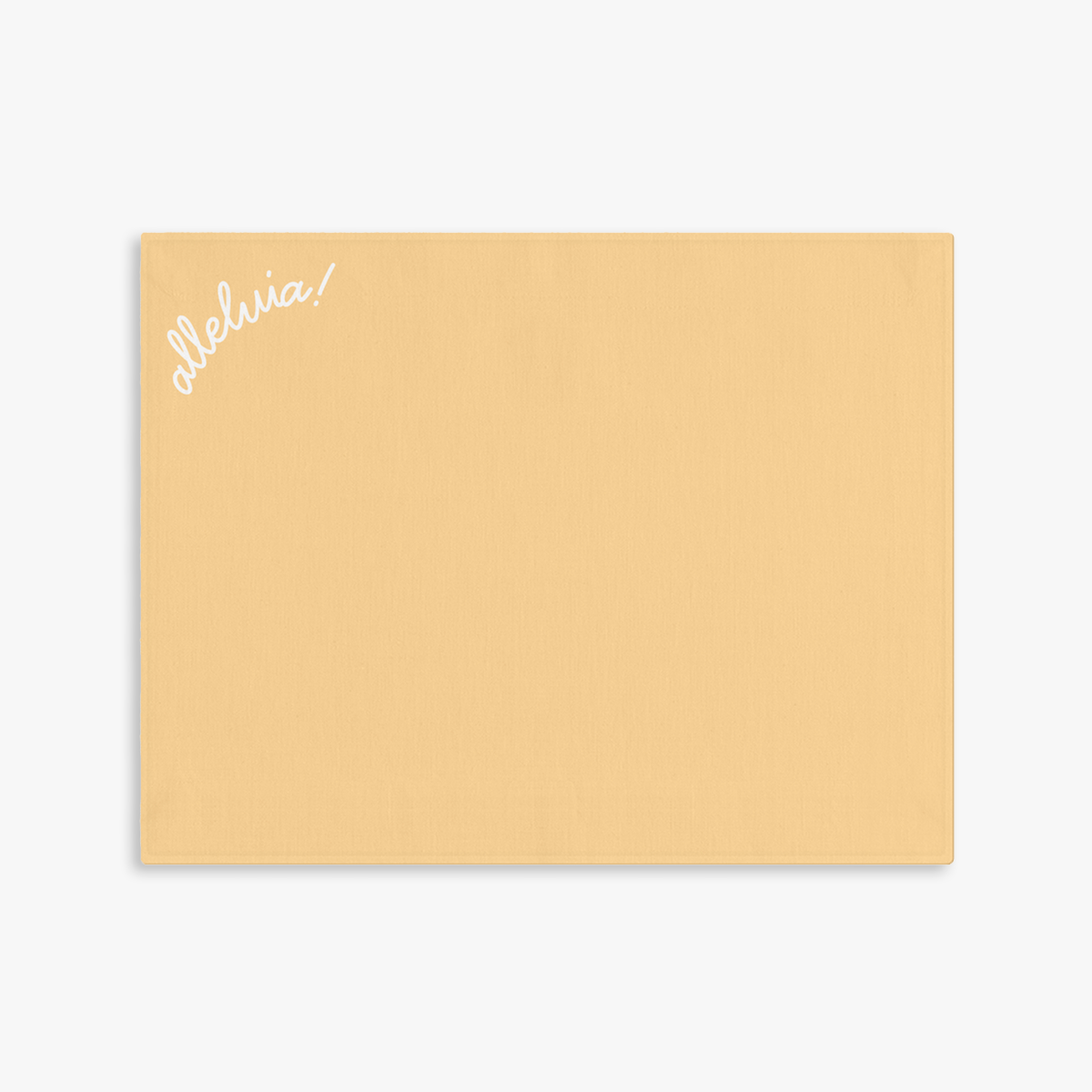 Easter Alleluia Placemat - Yellow