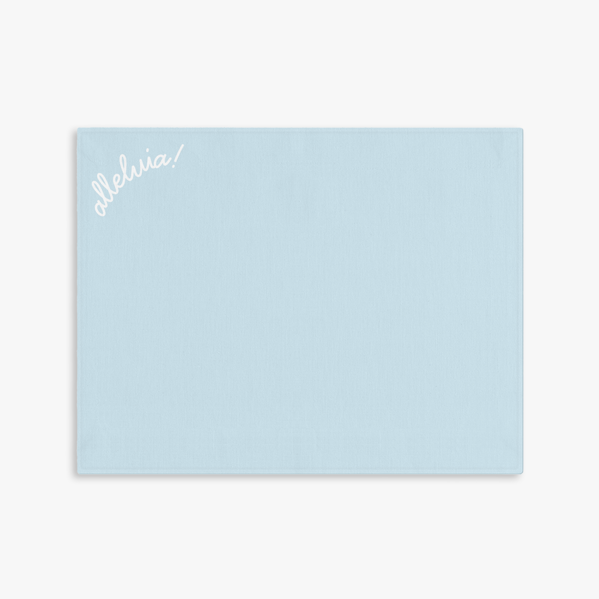Easter Alleluia Placemat - Blue