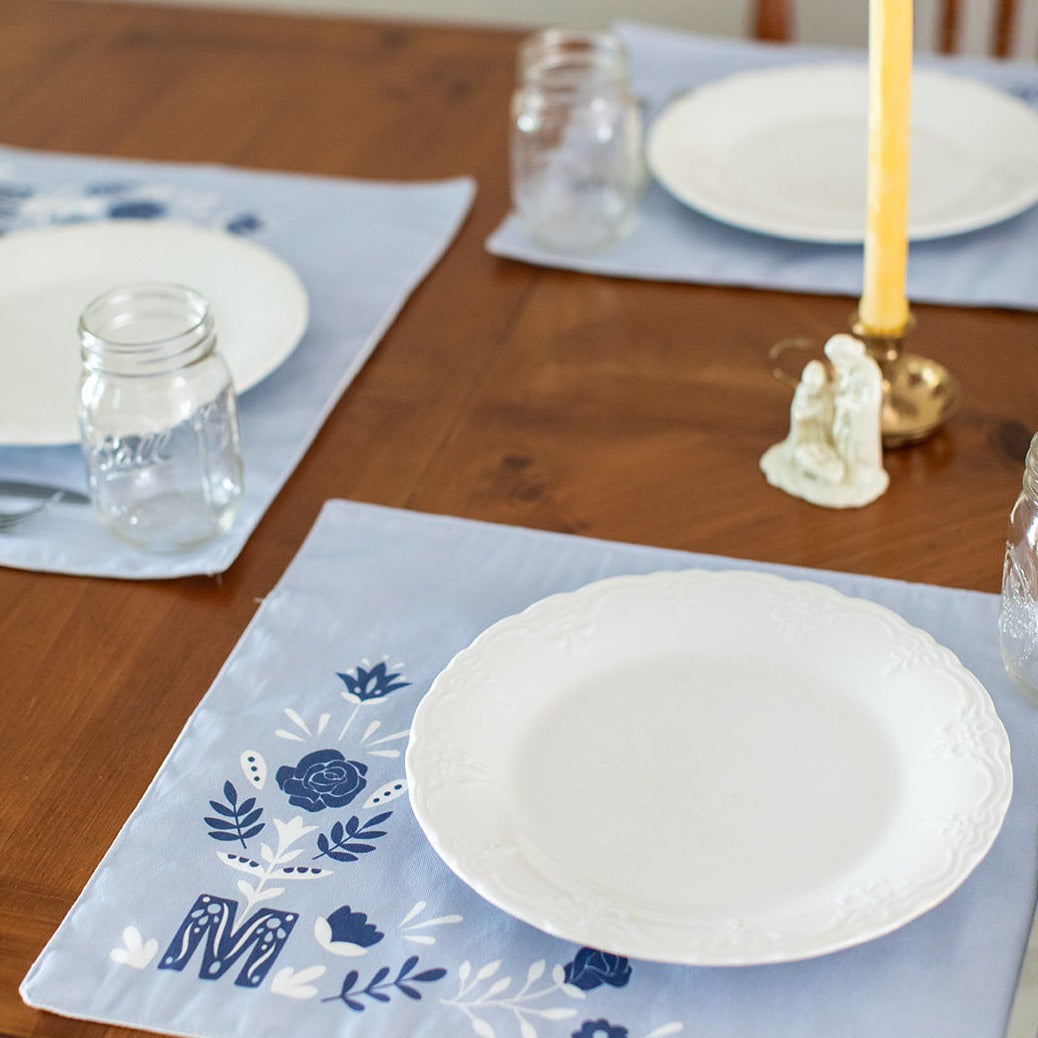 Ave Maria Cotton Placemat