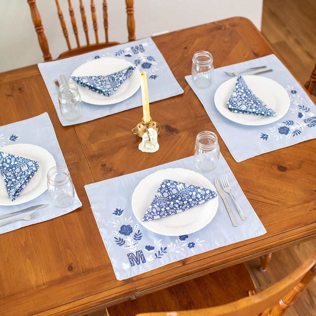 Ave Maria Cloth Napkin