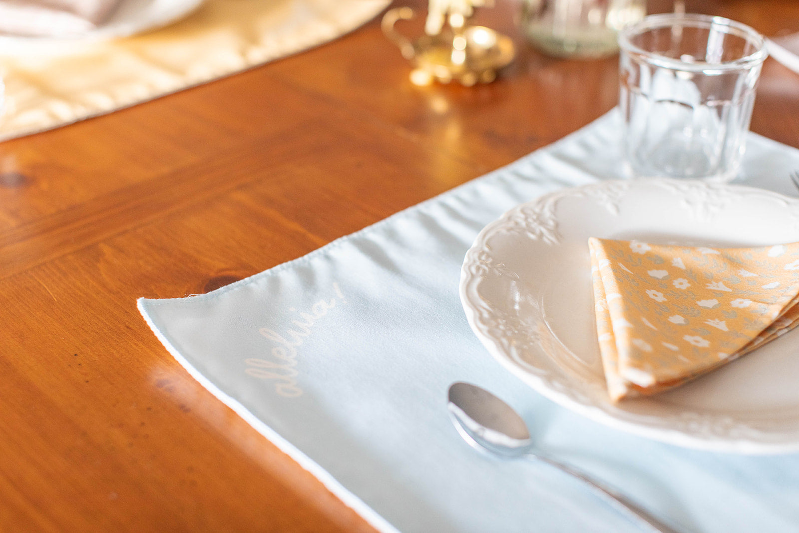 Easter Alleluia Placemat - Yellow
