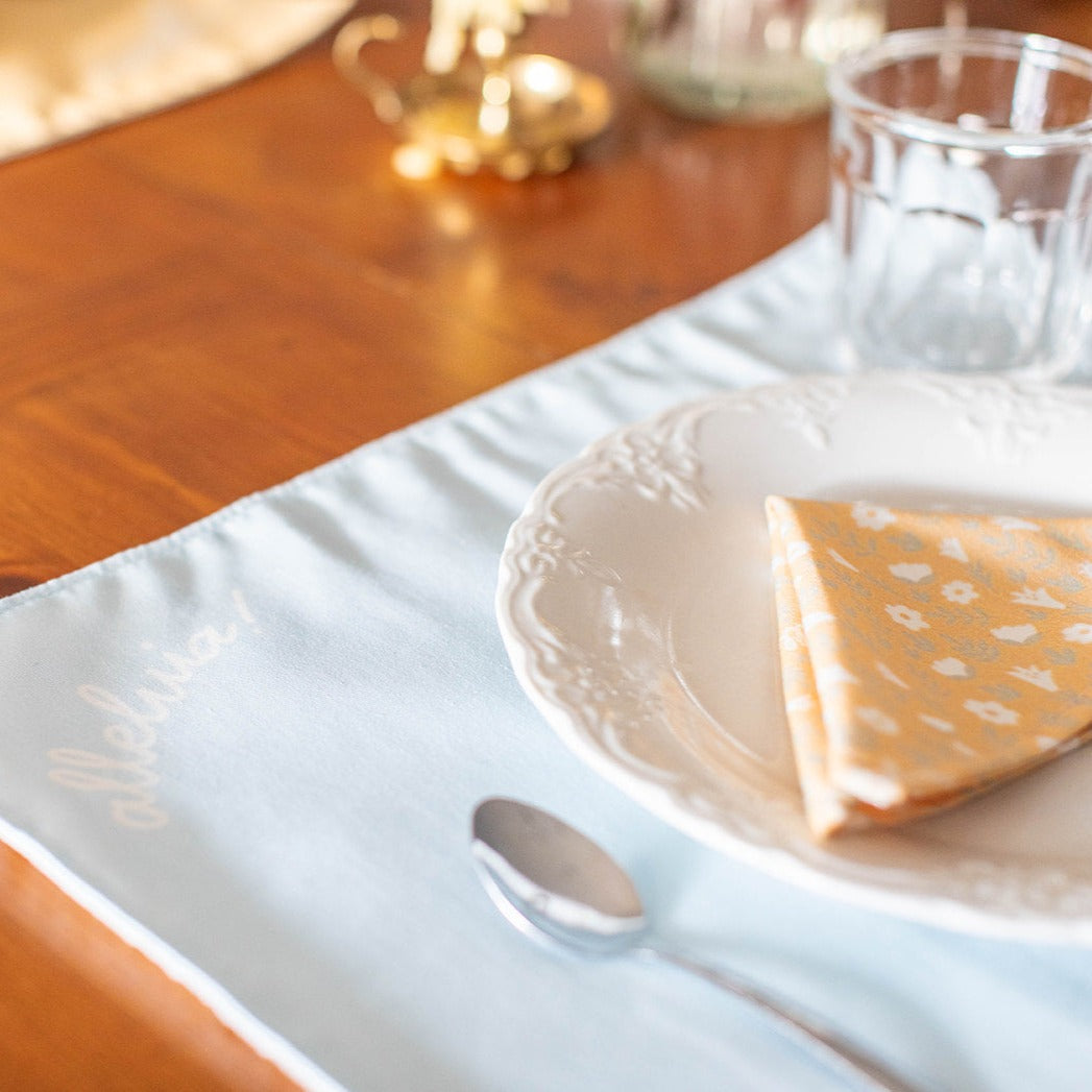 Easter Alleluia Placemat - Yellow