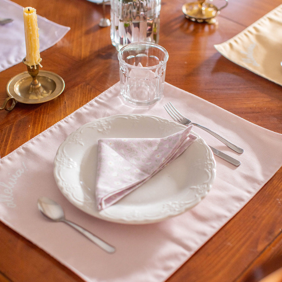 Easter Alleluia Placemat - Yellow