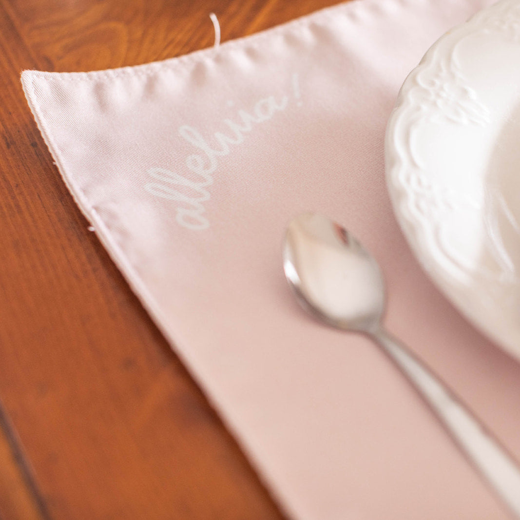 Easter Alleluia Placemat - Yellow