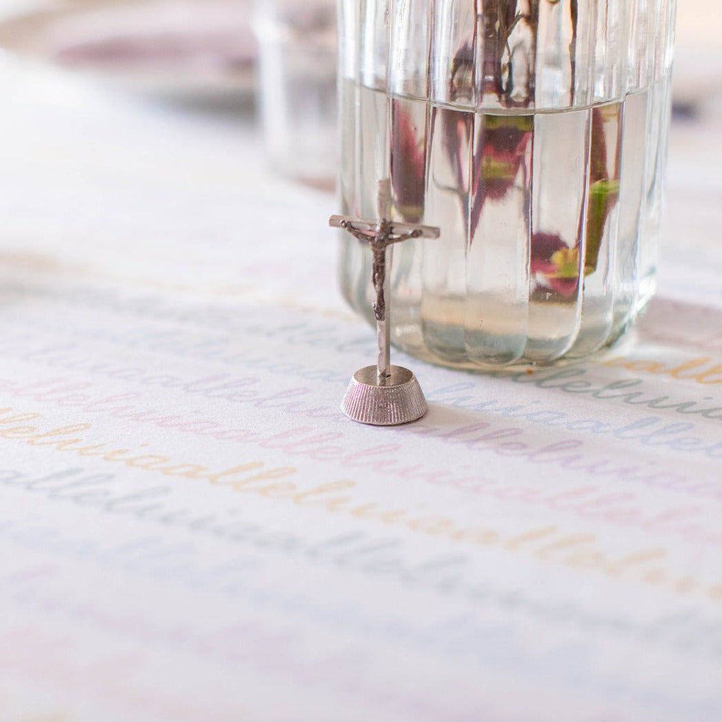 Easter Alleluia Tablecloth