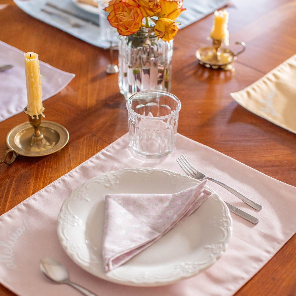 Easter Alleluia Placemat- Purple