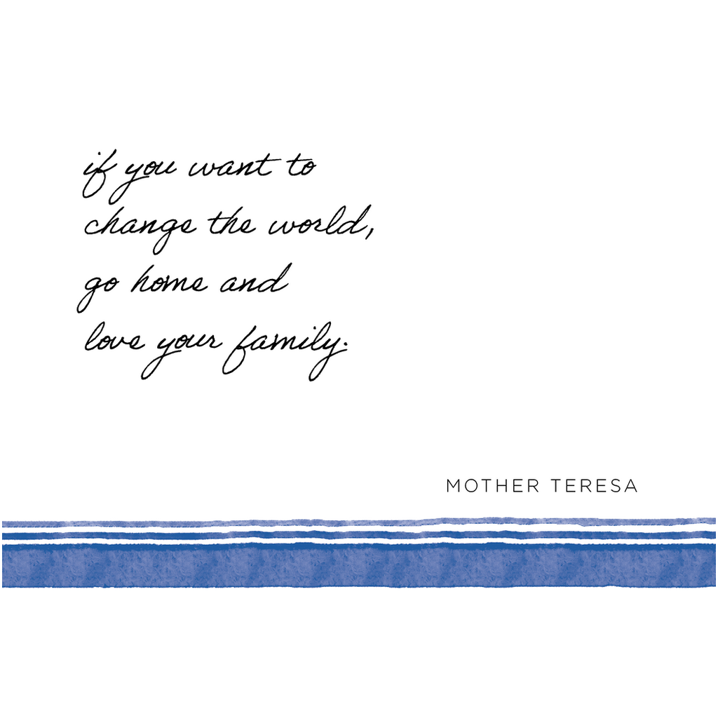 Love Your Family Mother Teresa Print