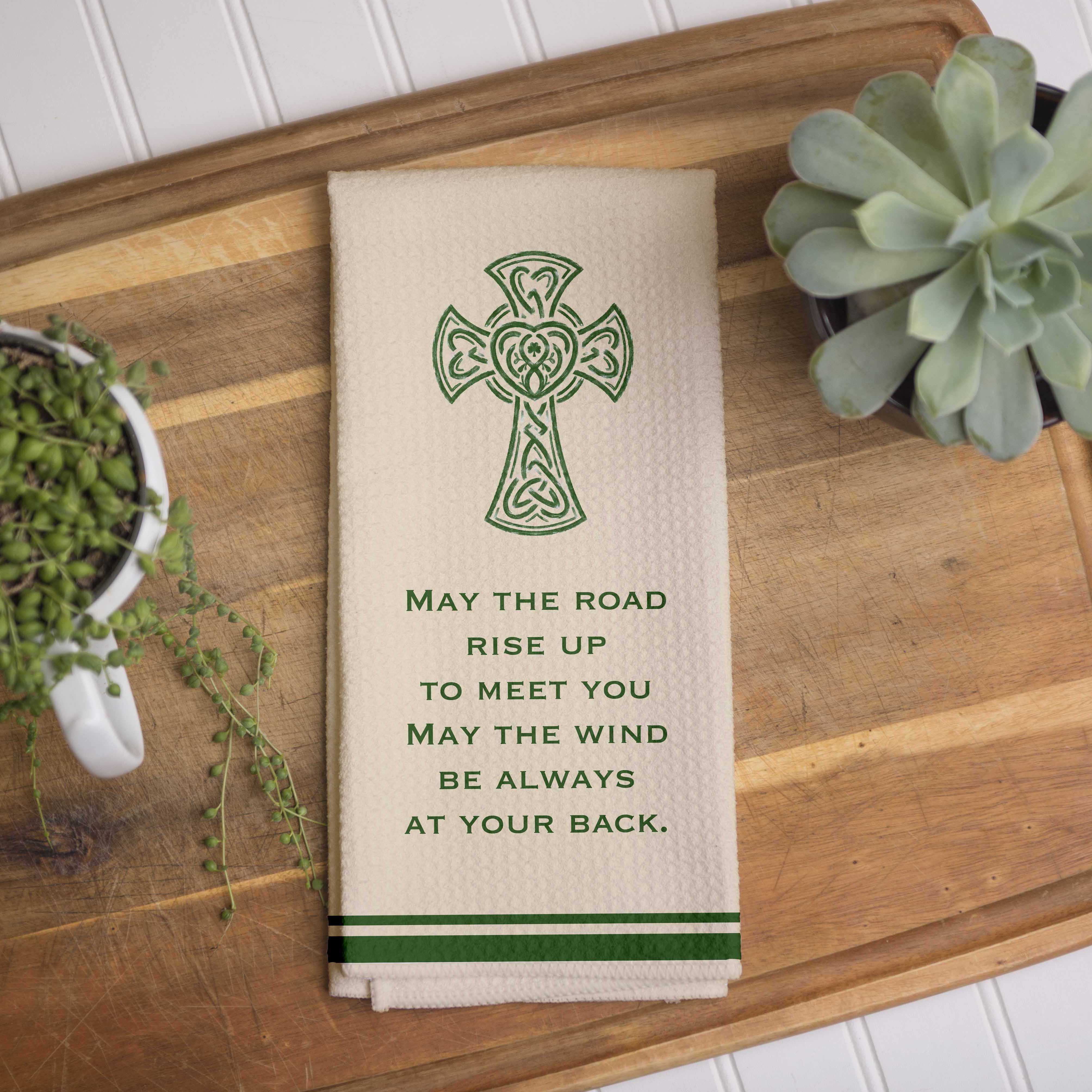 Irish Blessing Dish Towel