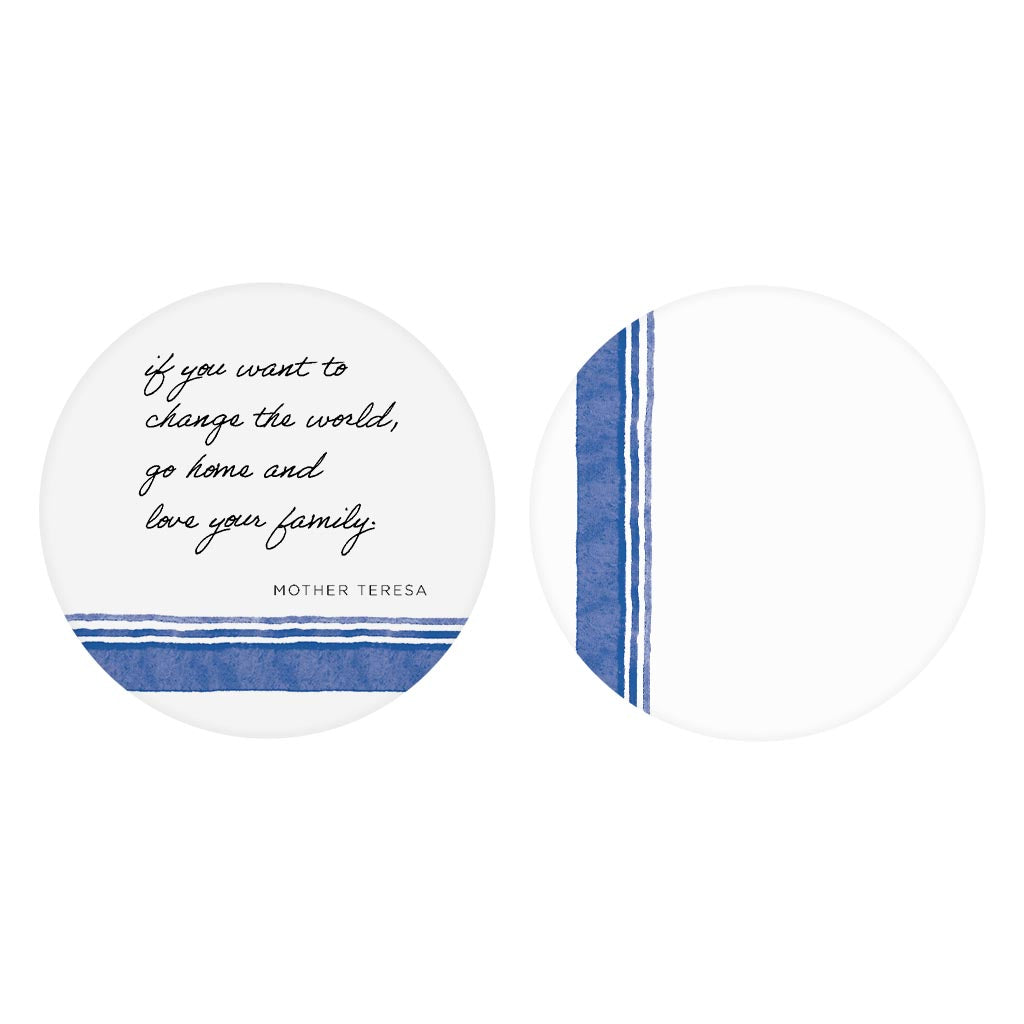 Love Your Family Car Coasters